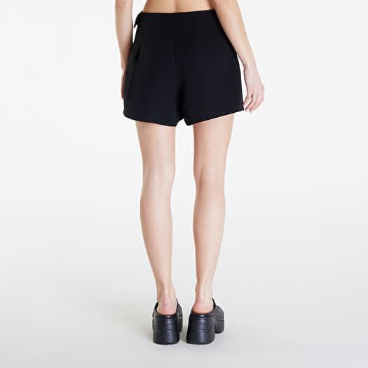 Black buckle shorts sales