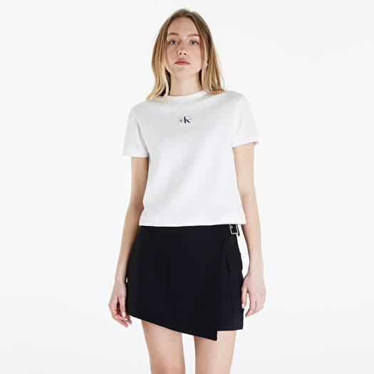 T-shirt Calvin Klein Jeans Waffle Baby Short Sleeve Tee Greige
