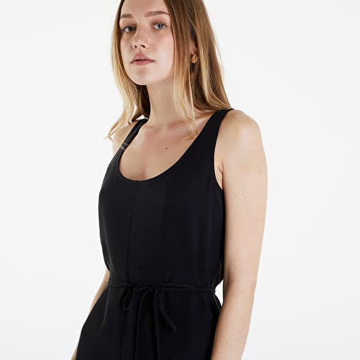 Calvin Klein Jeans Tie Waisted Day Dress Black | Queens