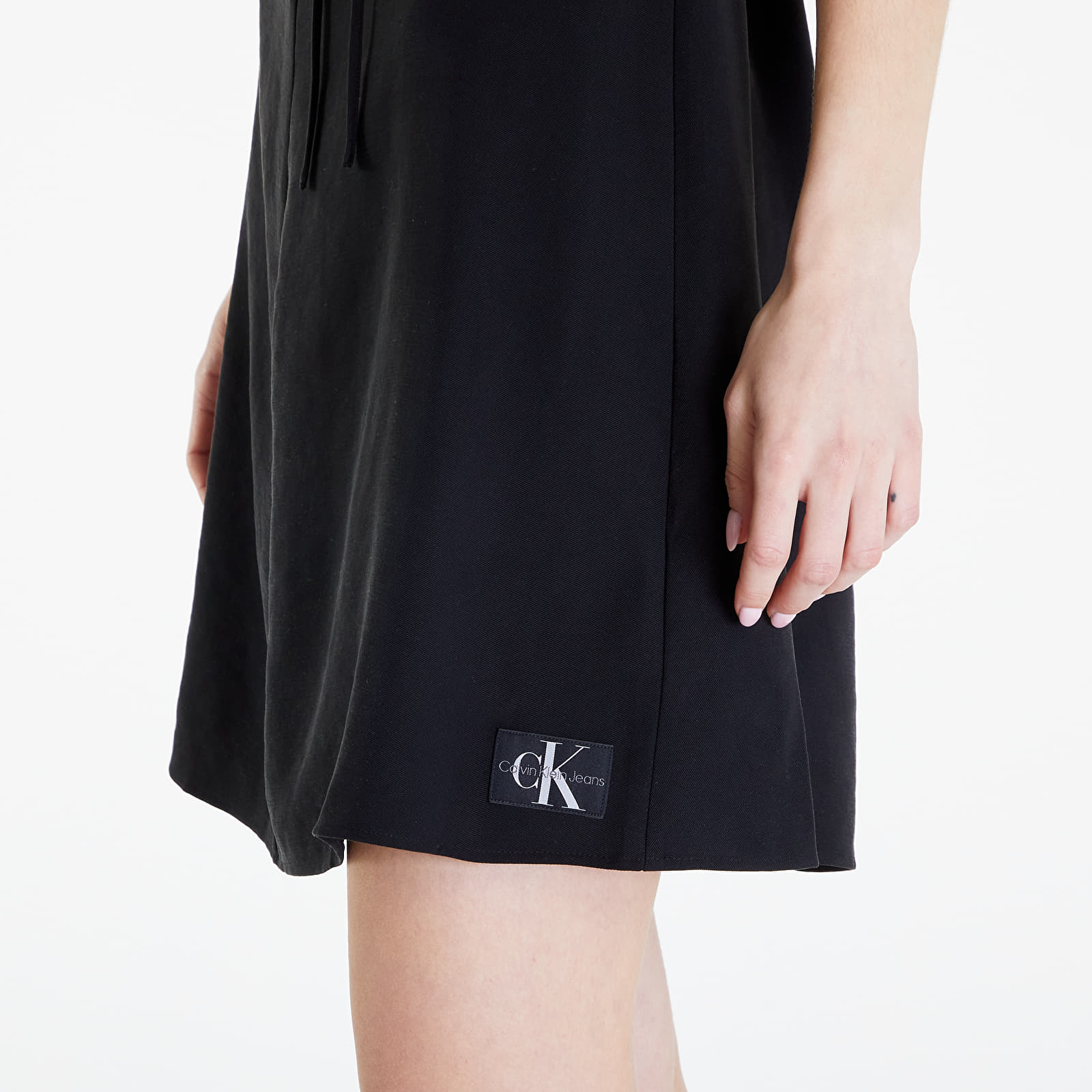 Kleidid Calvin Klein Jeans Tie Waisted Day Dress Black