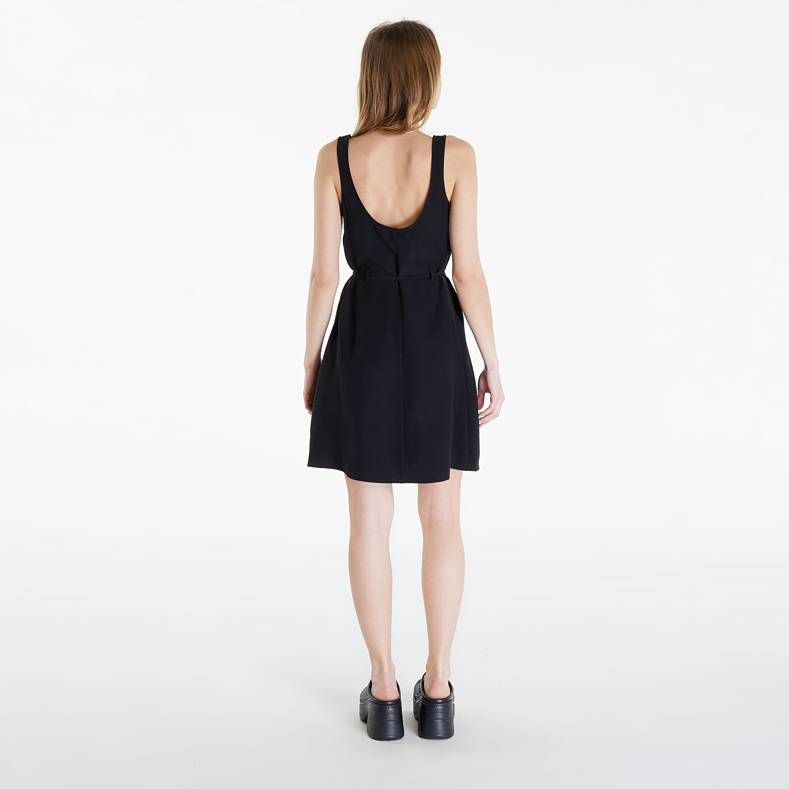 Kleidid Calvin Klein Jeans Tie Waisted Day Dress Black