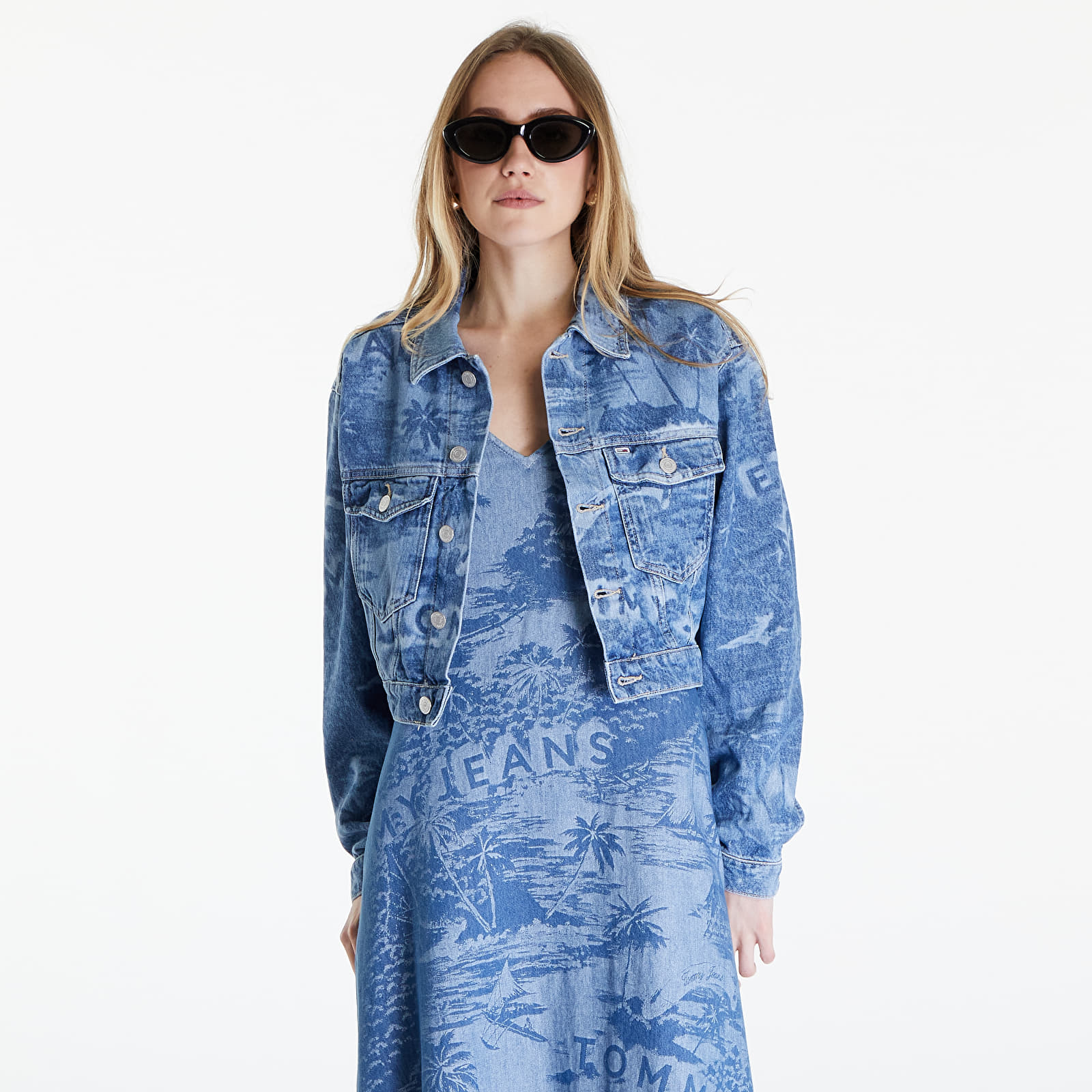 Geci Tommy Jeans Claire Crp Jacket Bh Denim