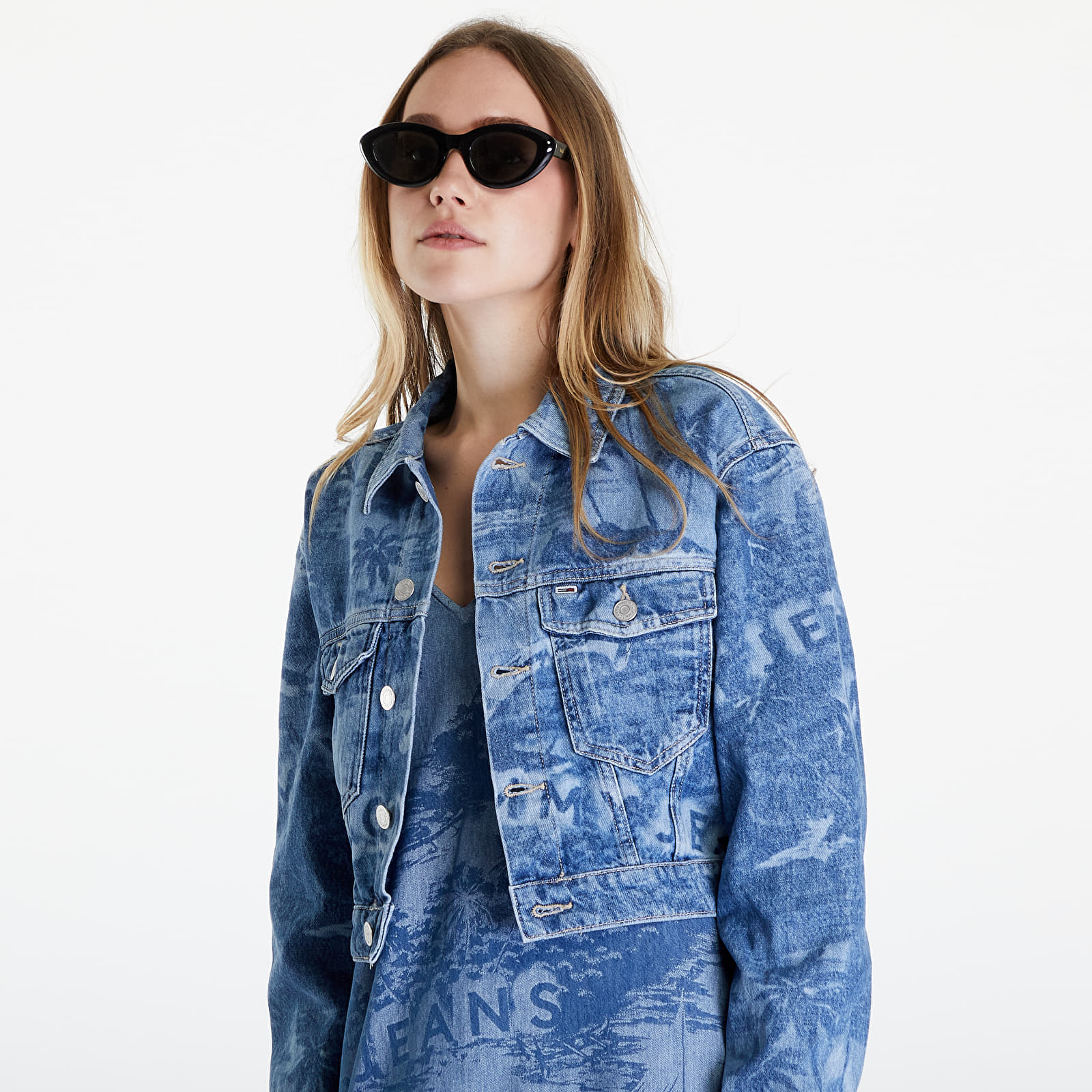 Geci Tommy Jeans Claire Crp Jacket Bh Denim
