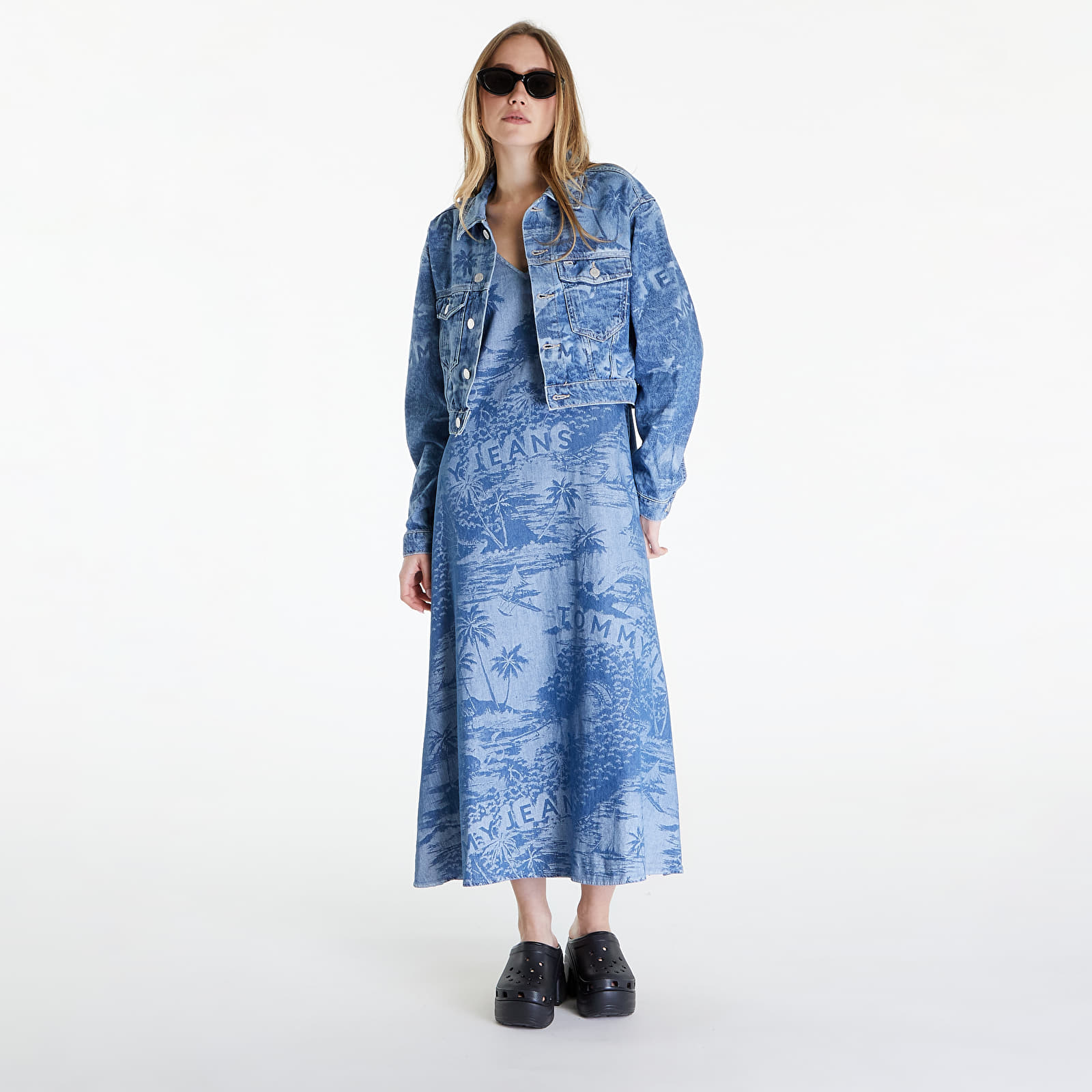 Geci Tommy Jeans Claire Crp Jacket Bh Denim
