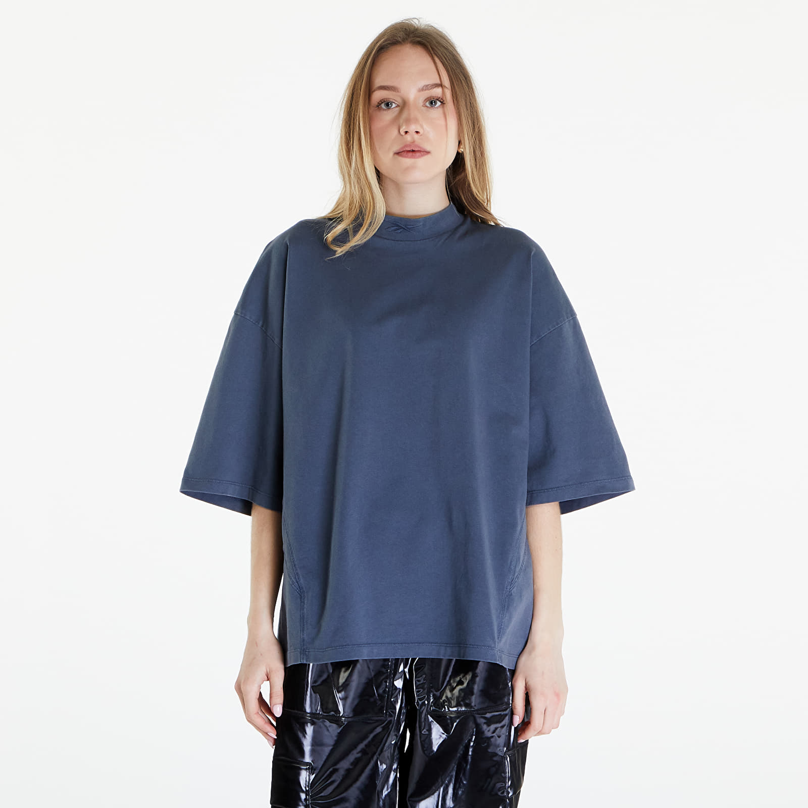 Trička Reebok Oversized Tee UNISEX Washed Stone Blue