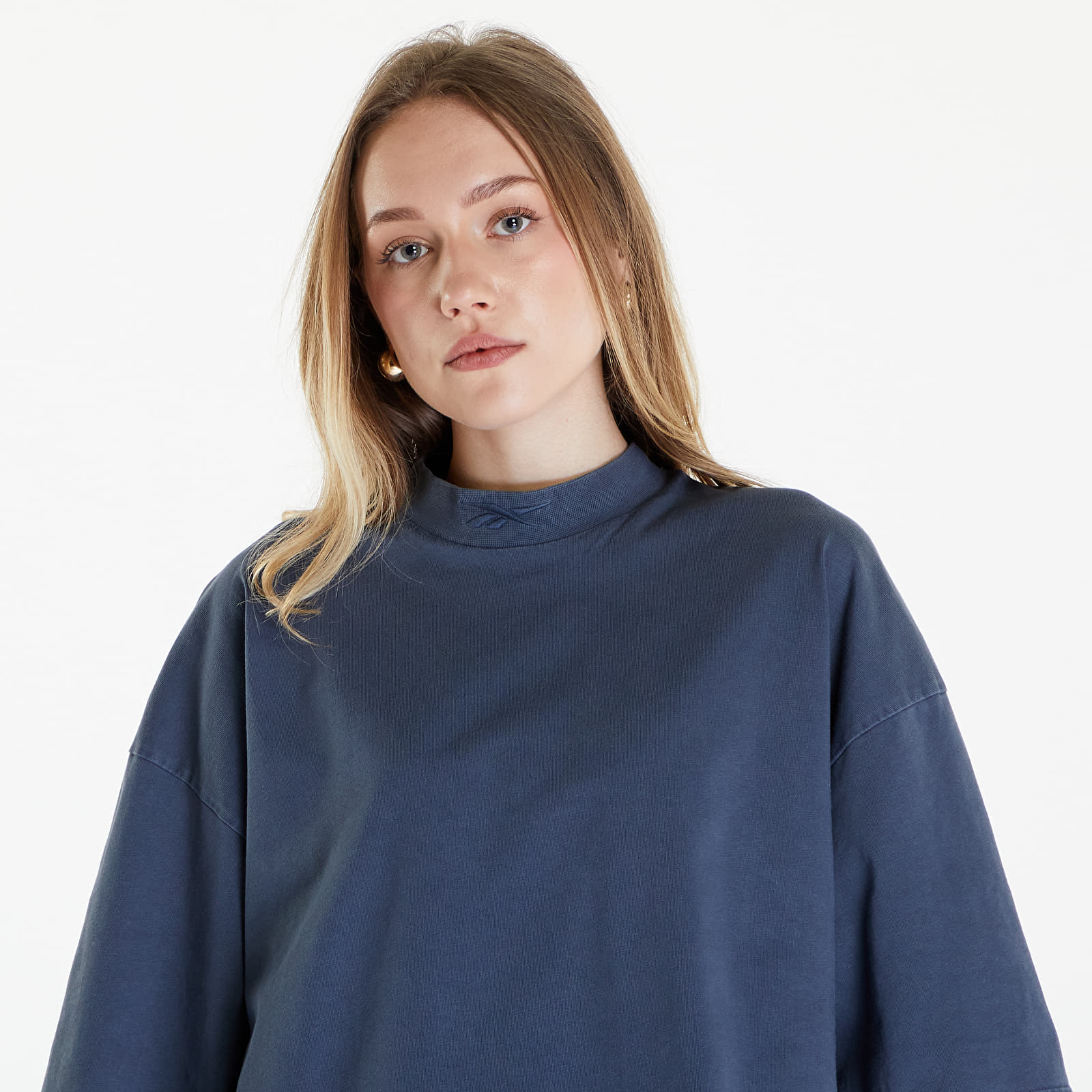 Trička Reebok Oversized Tee UNISEX Washed Stone Blue
