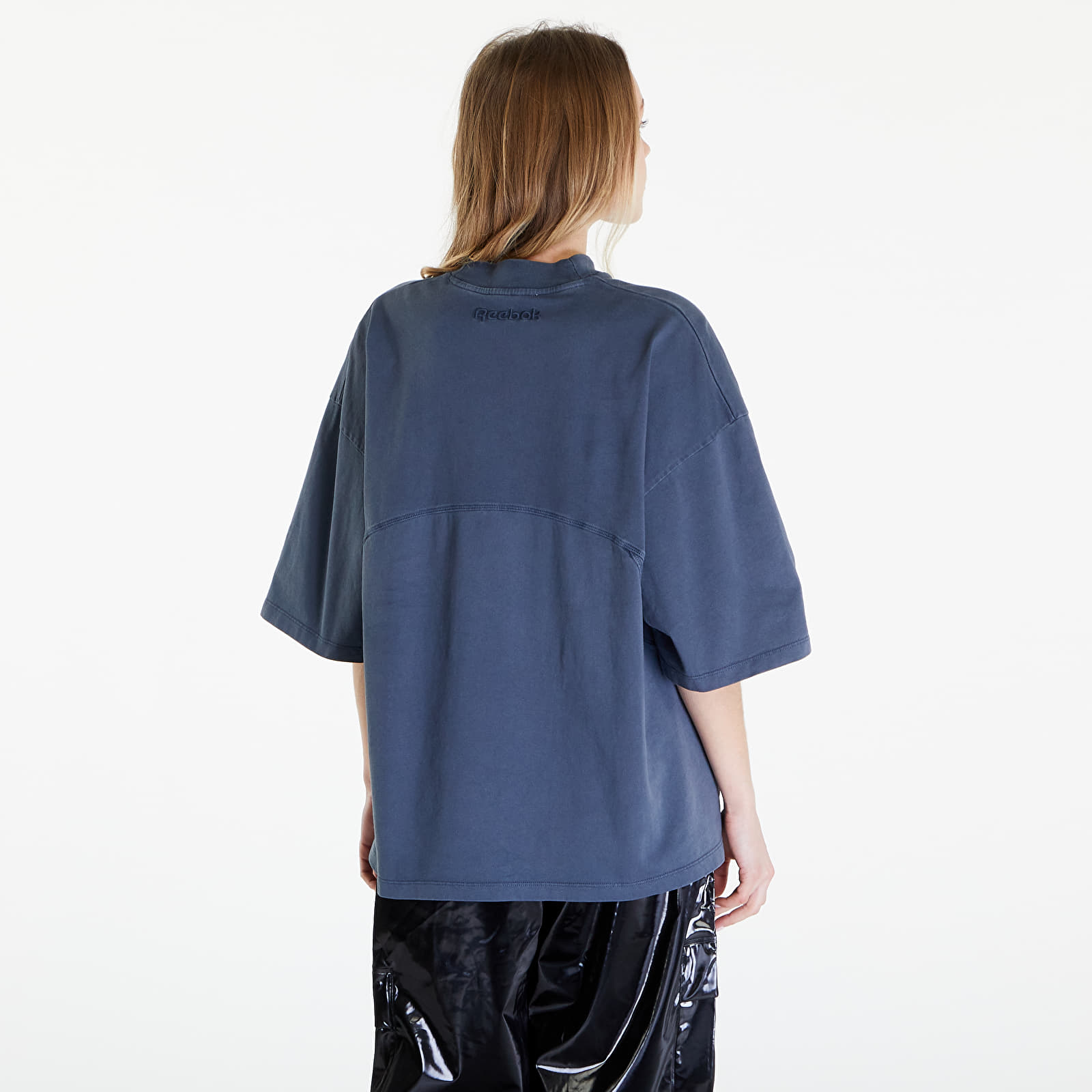 Trička Reebok Oversized Tee UNISEX Washed Stone Blue
