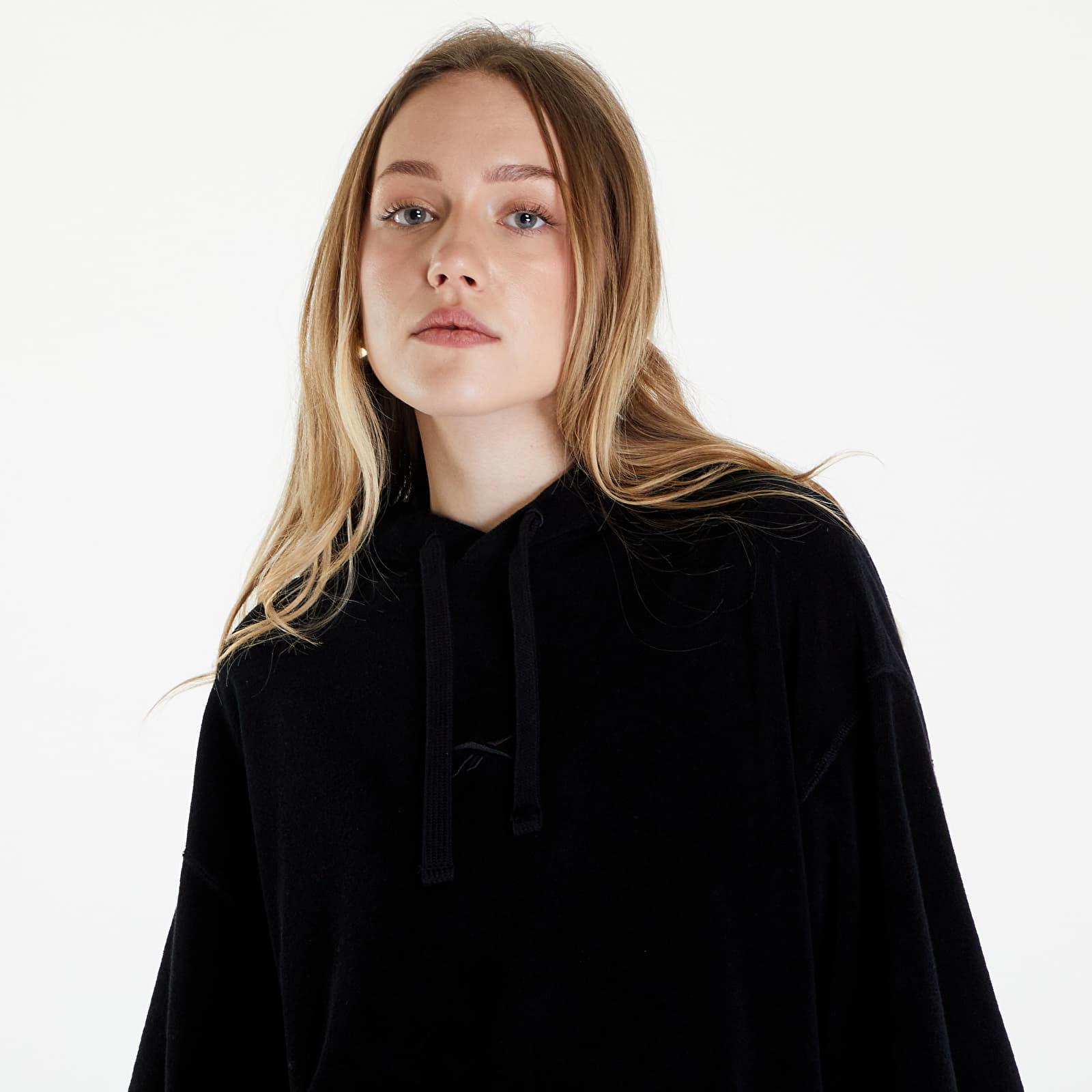 Hoodies and sweatshirts  Reebok Oversized Terry Hoodie UNISEX Black