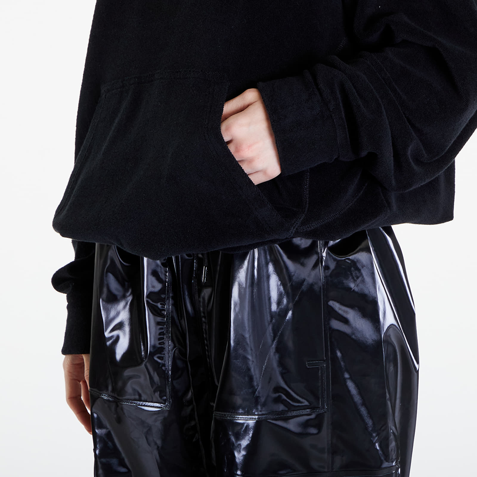 Hoodies and sweatshirts  Reebok Oversized Terry Hoodie UNISEX Black
