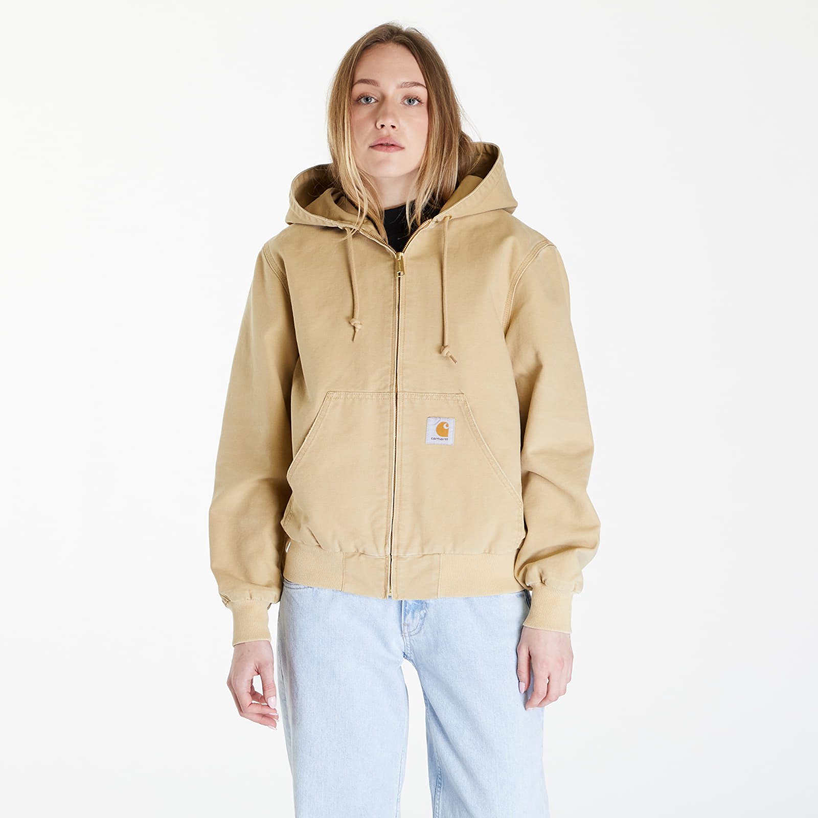 Chaquetas Carhartt WIP Active Jacket UNISEX Bourbon Aged Canvas