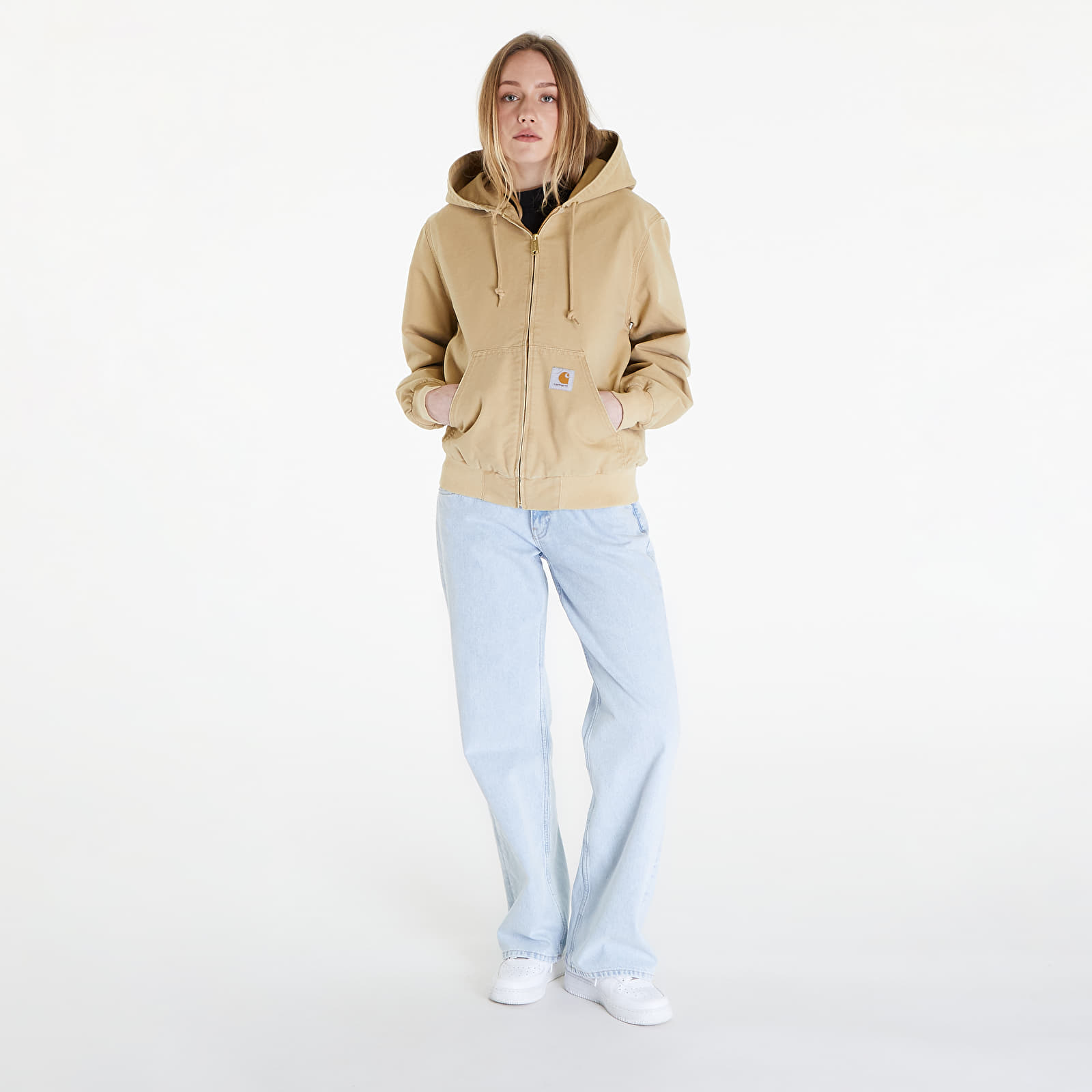 Chaquetas Carhartt WIP Active Jacket UNISEX Bourbon Aged Canvas