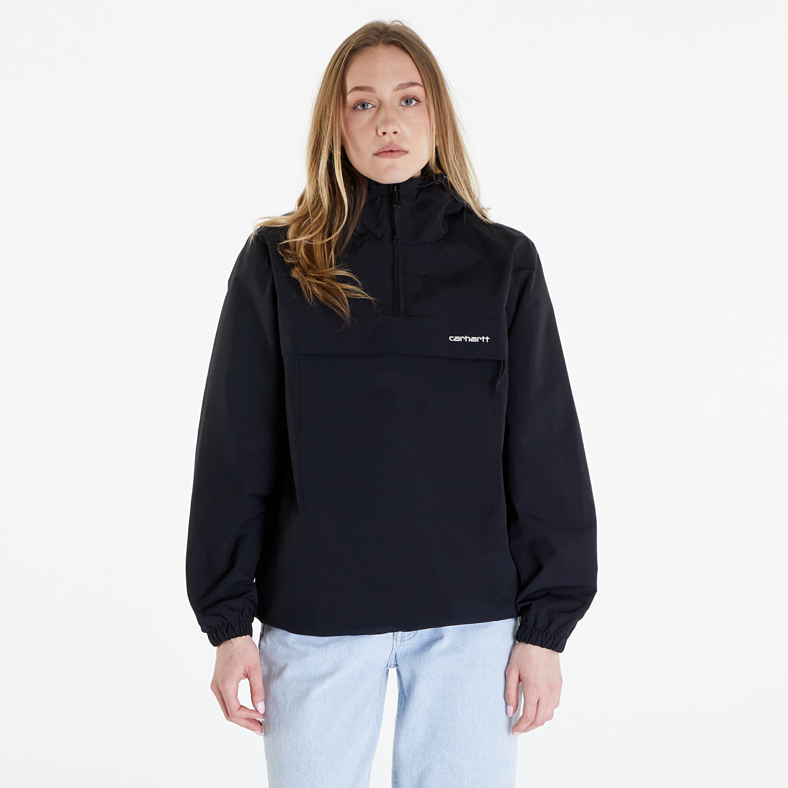 Windbreakers Carhartt WIP Windbreaker Pullover UNISEX Black/ White