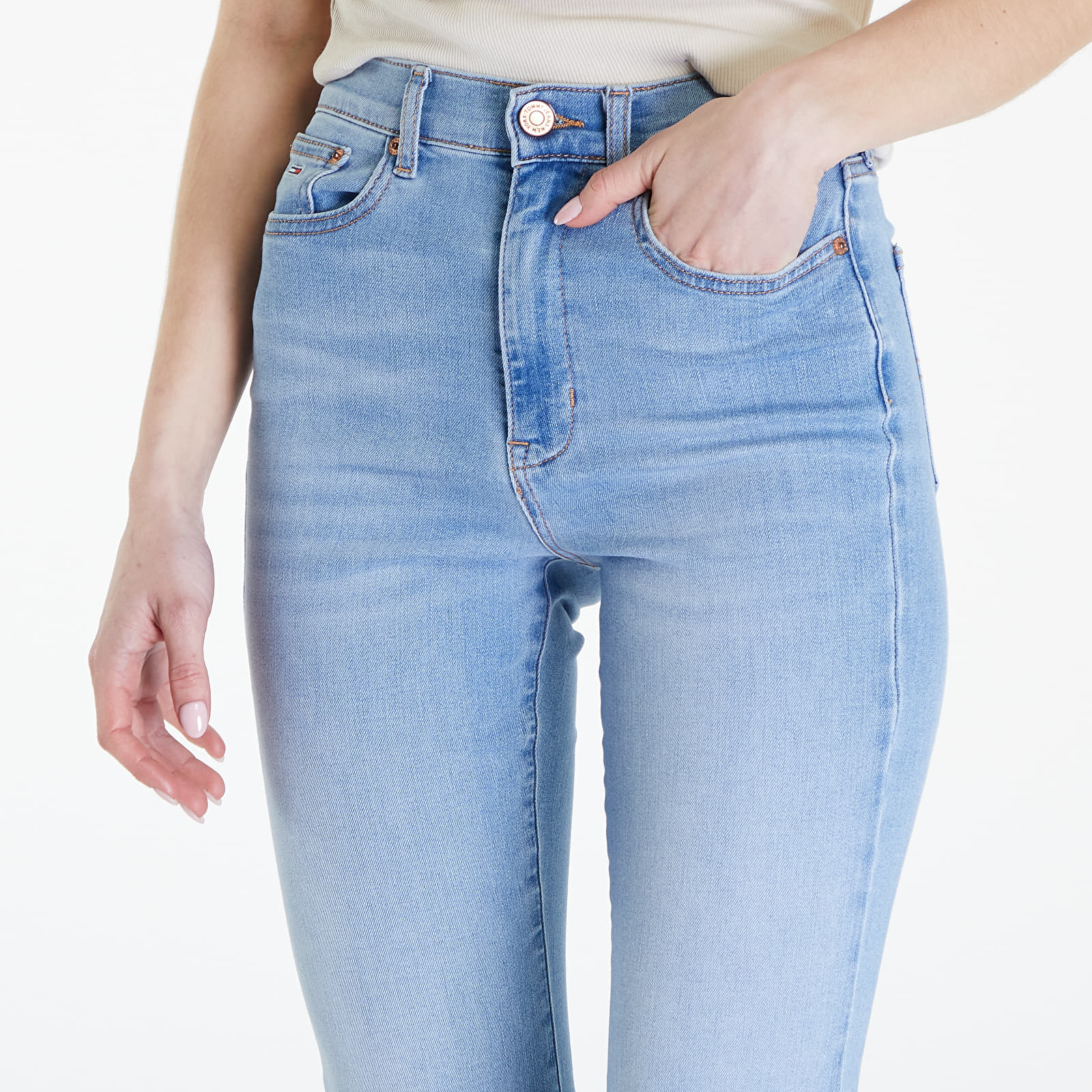 Kavbojke Tommy Jeans Sylvia High Rise Jeans Denim