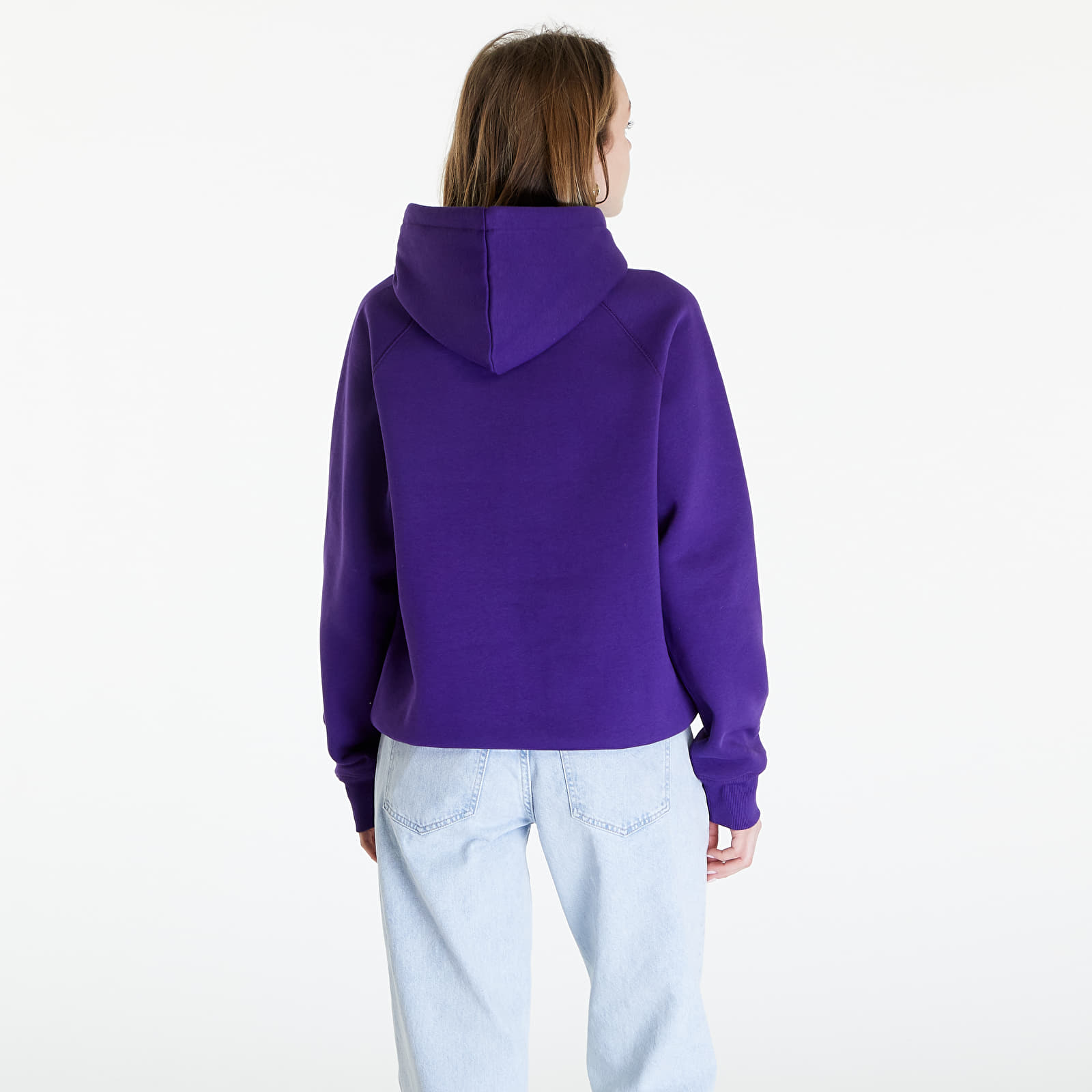 Mikiny Carhartt WIP Hooded Chase Sweat UNISEX Tyrian/ Gold