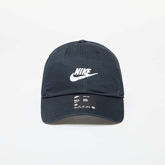 Cap Nike Club Unstructured Futura Wash Cap Black/ White