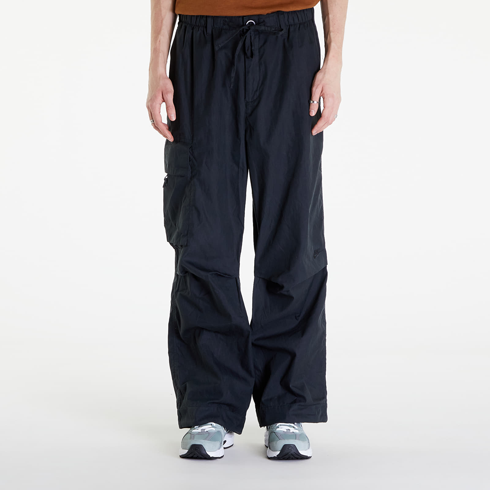 Pants Nike M NSW Tp Waxed Cargo Pant Black/ Black/ Black | Queens