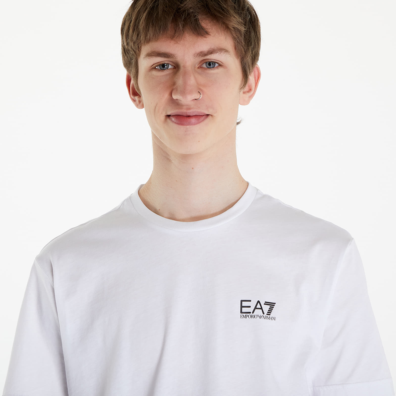Ea7 white shirt cheap