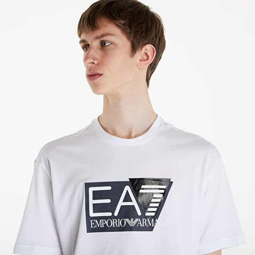 Ea7 white shirt top