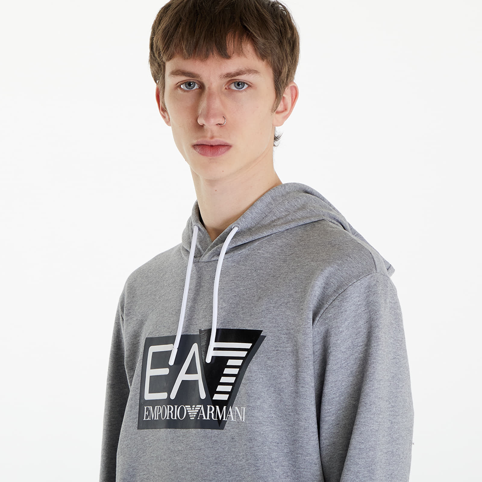 Grey ea7 sweatshirt shop