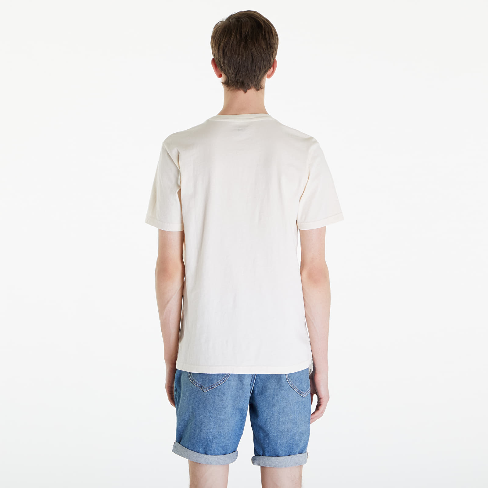 Majice Lee Medium Wobbly Lee Tee Ecru