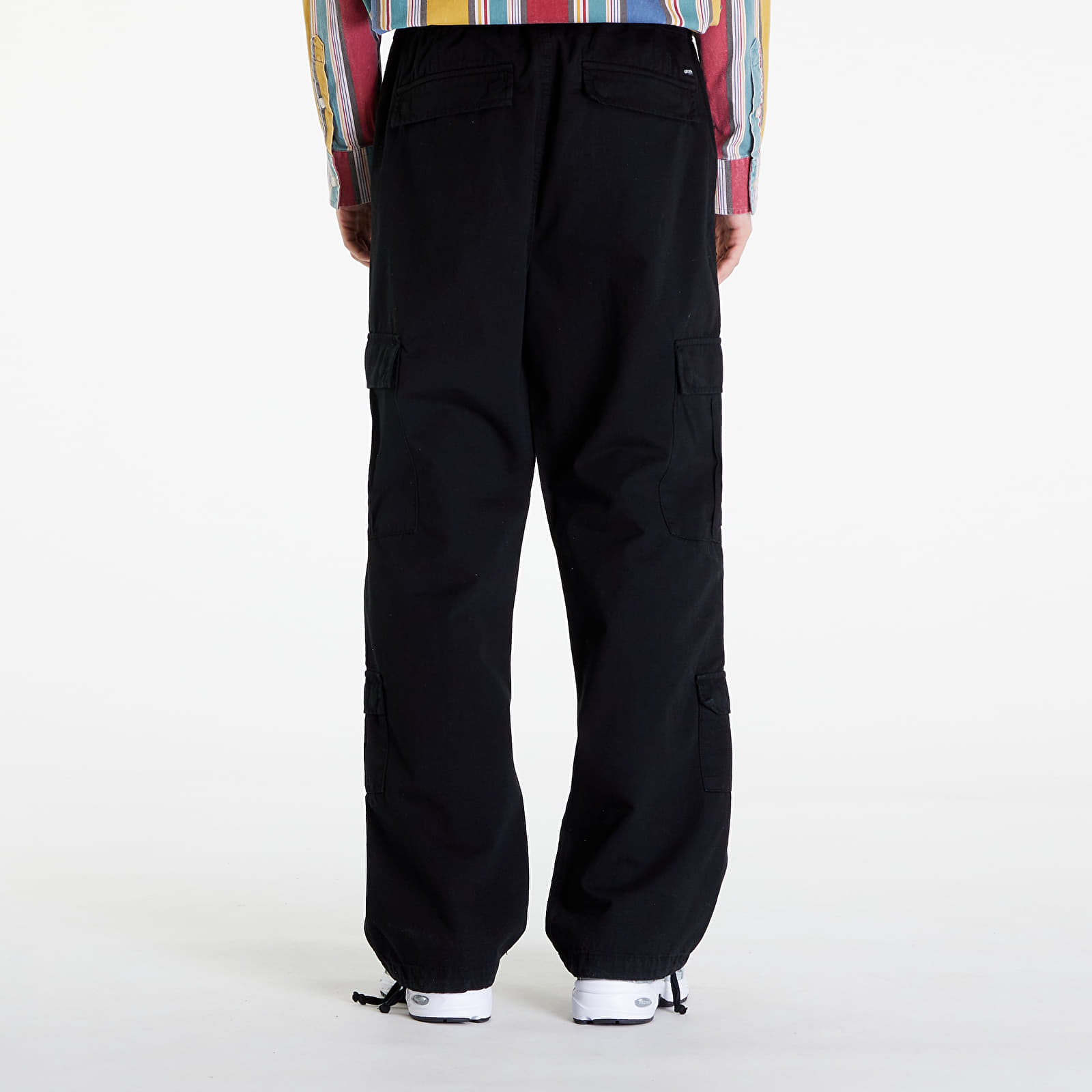 Teksad ja püksid Guess Originals Elastic Cargo Pant Jet Black Multi