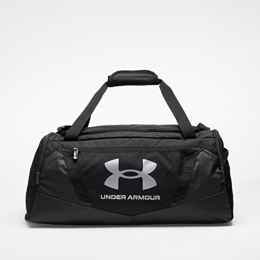 Under armour duffle bag black outlet