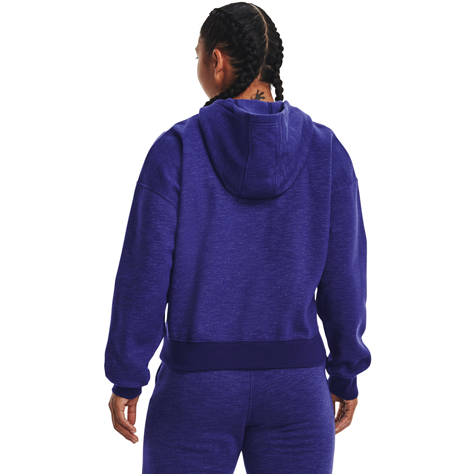 Sudaderas Under Armour Essential Script Hoodie Blue