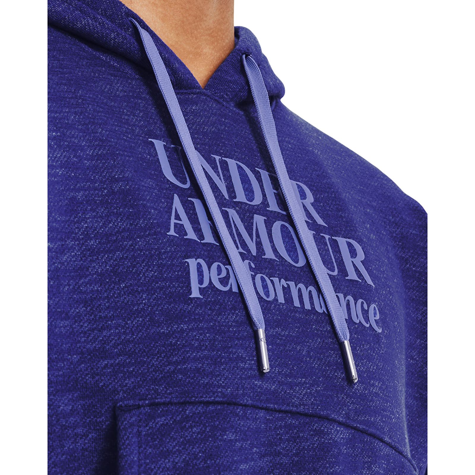 Sudaderas Under Armour Essential Script Hoodie Blue