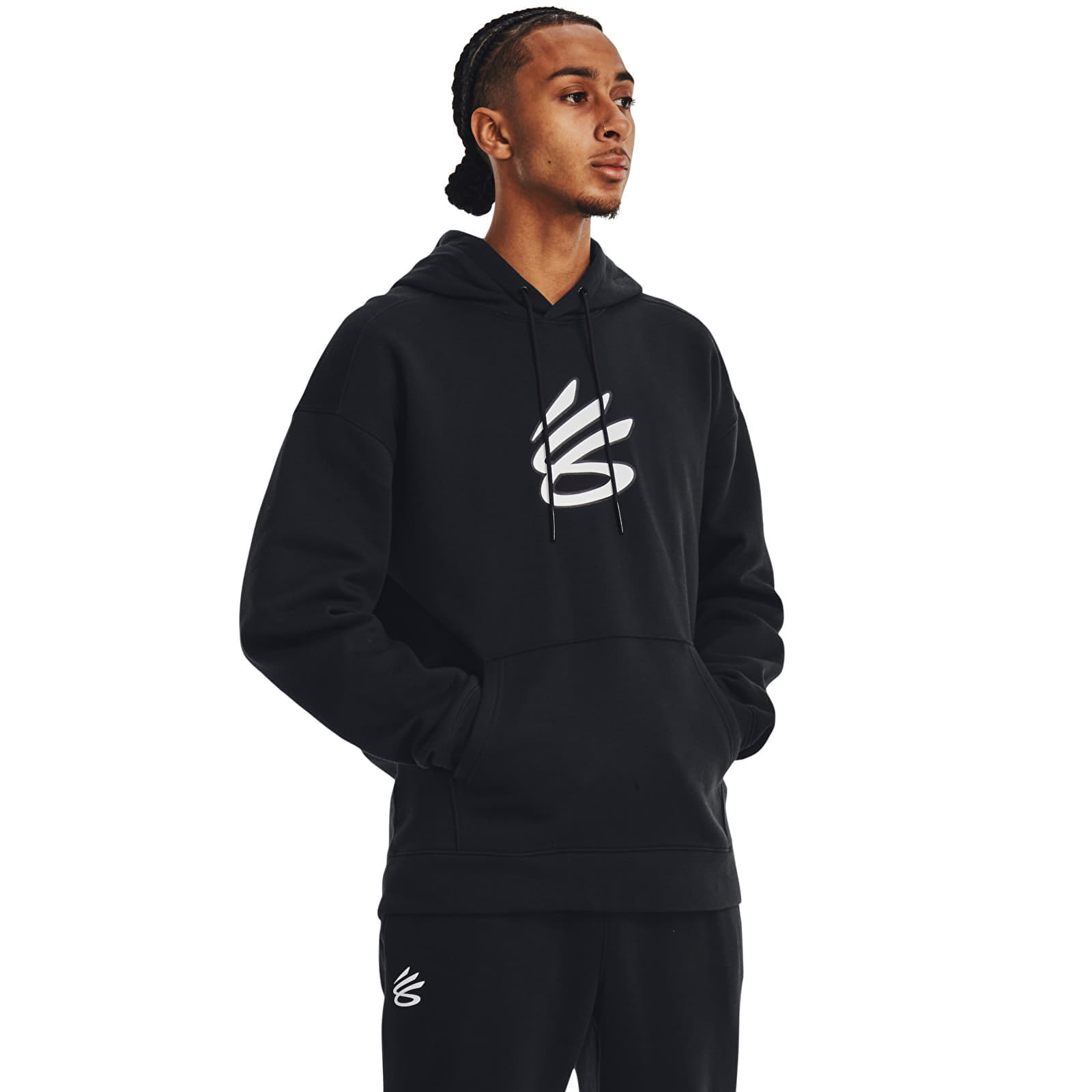 Hanorac Under Armour Curry Big Splash Po Hoodie Black - 1 | YEO