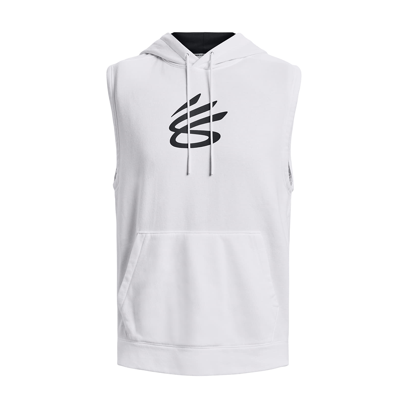 Hupparit ja collegepaidat Under Armour Curry Fleece Slvls Hoodie White