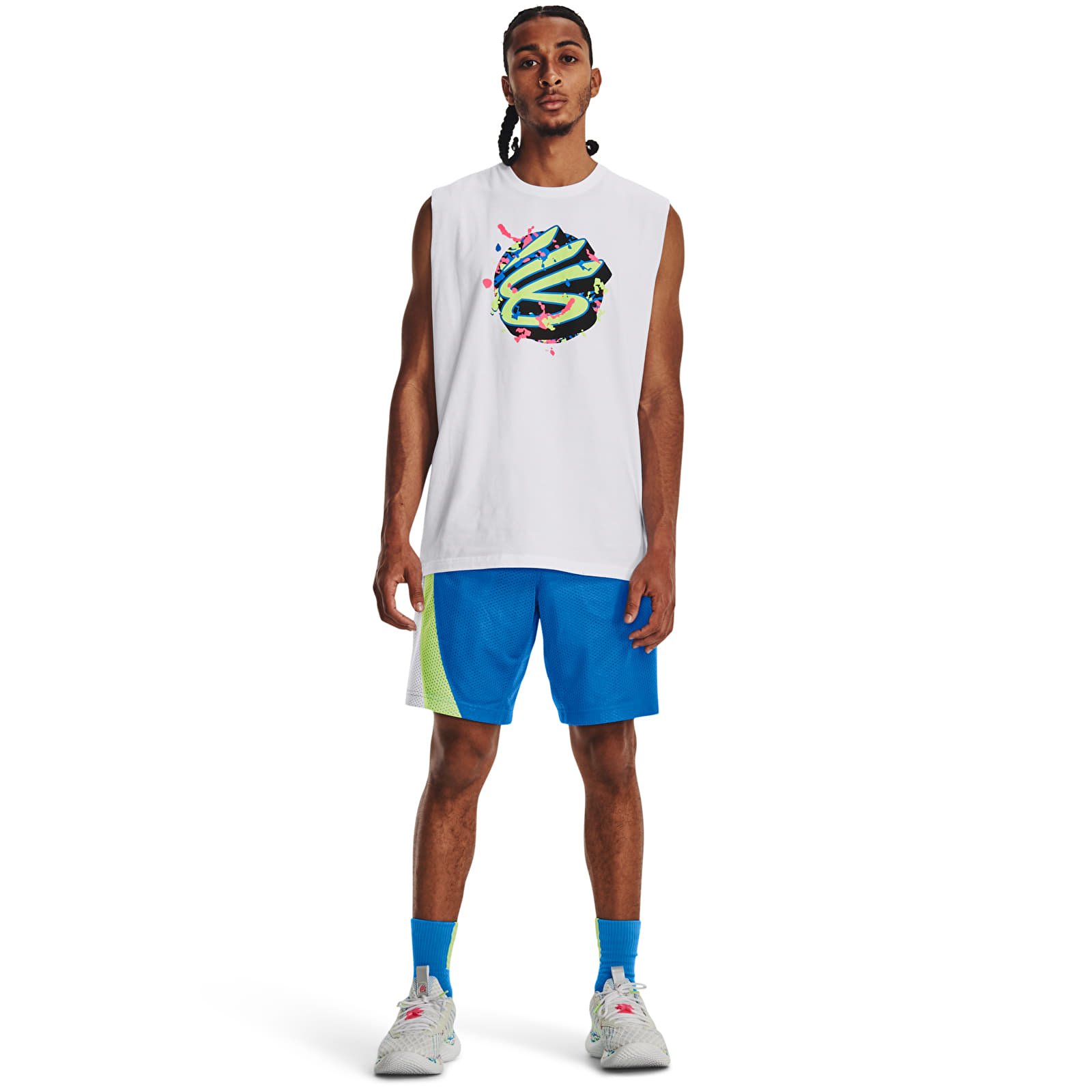 Shorts Under Armour Curry Splash 9'' Short Blue