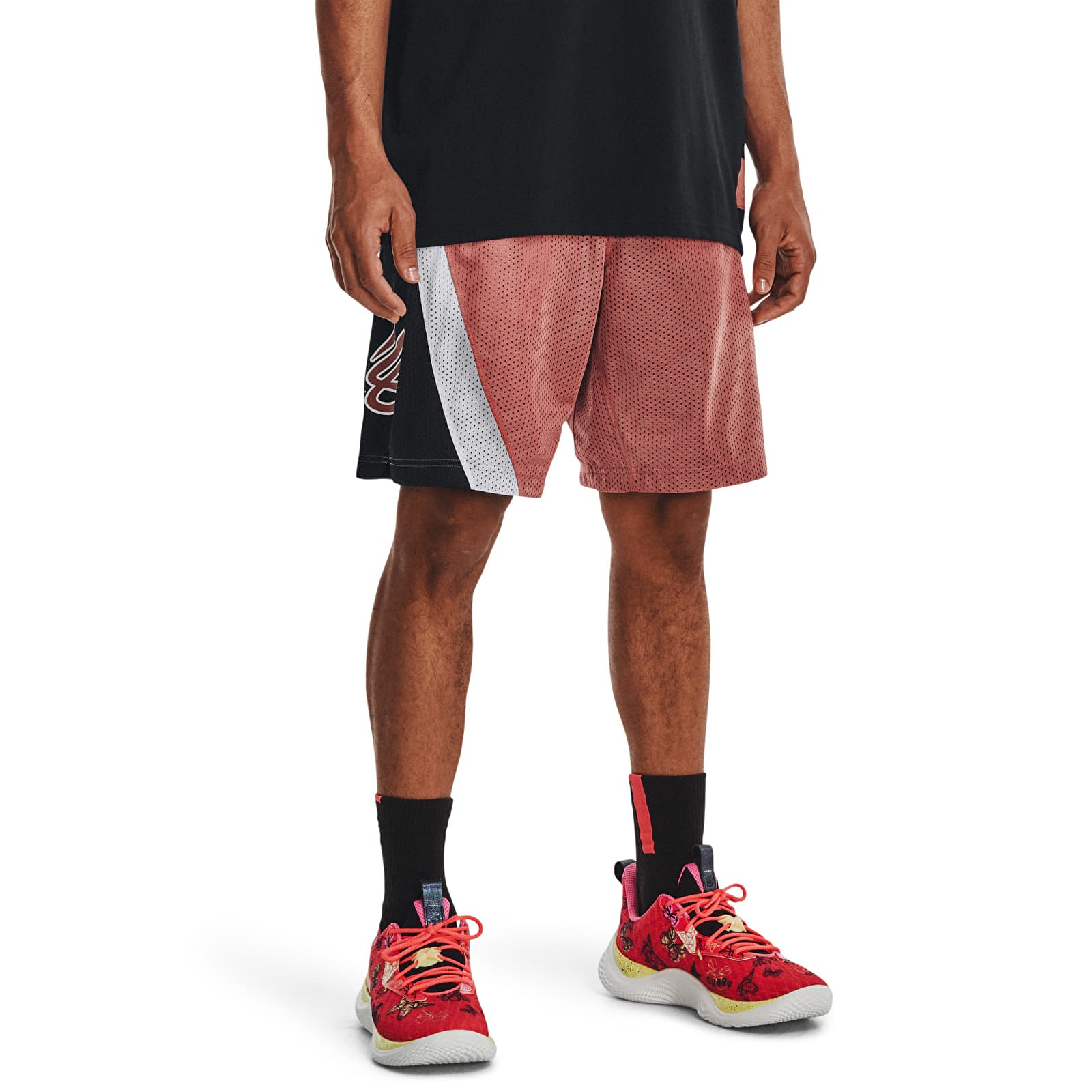 Pantalones cortos Under Armour Curry Splash 9'' Short Red