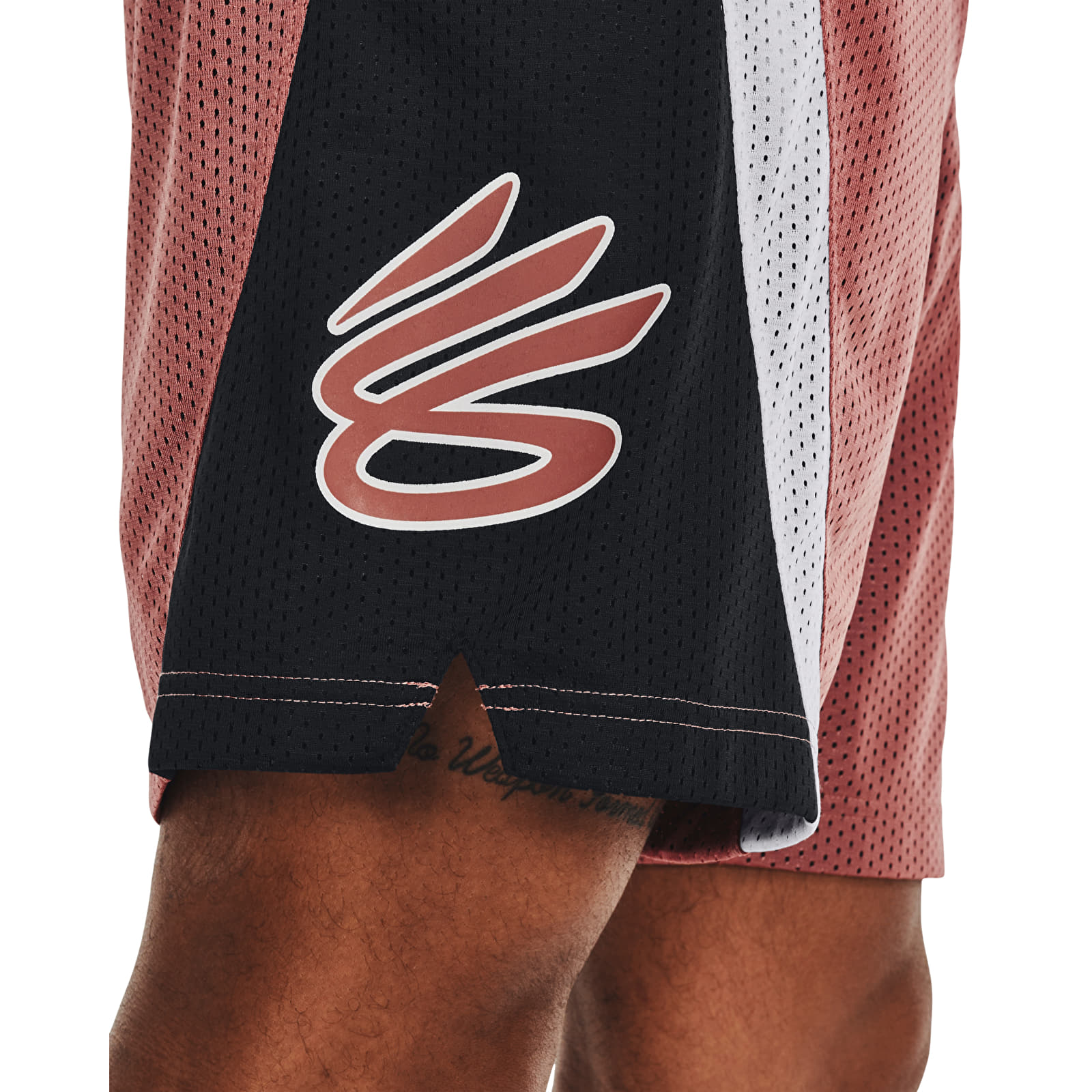 Pantalones cortos Under Armour Curry Splash 9'' Short Red