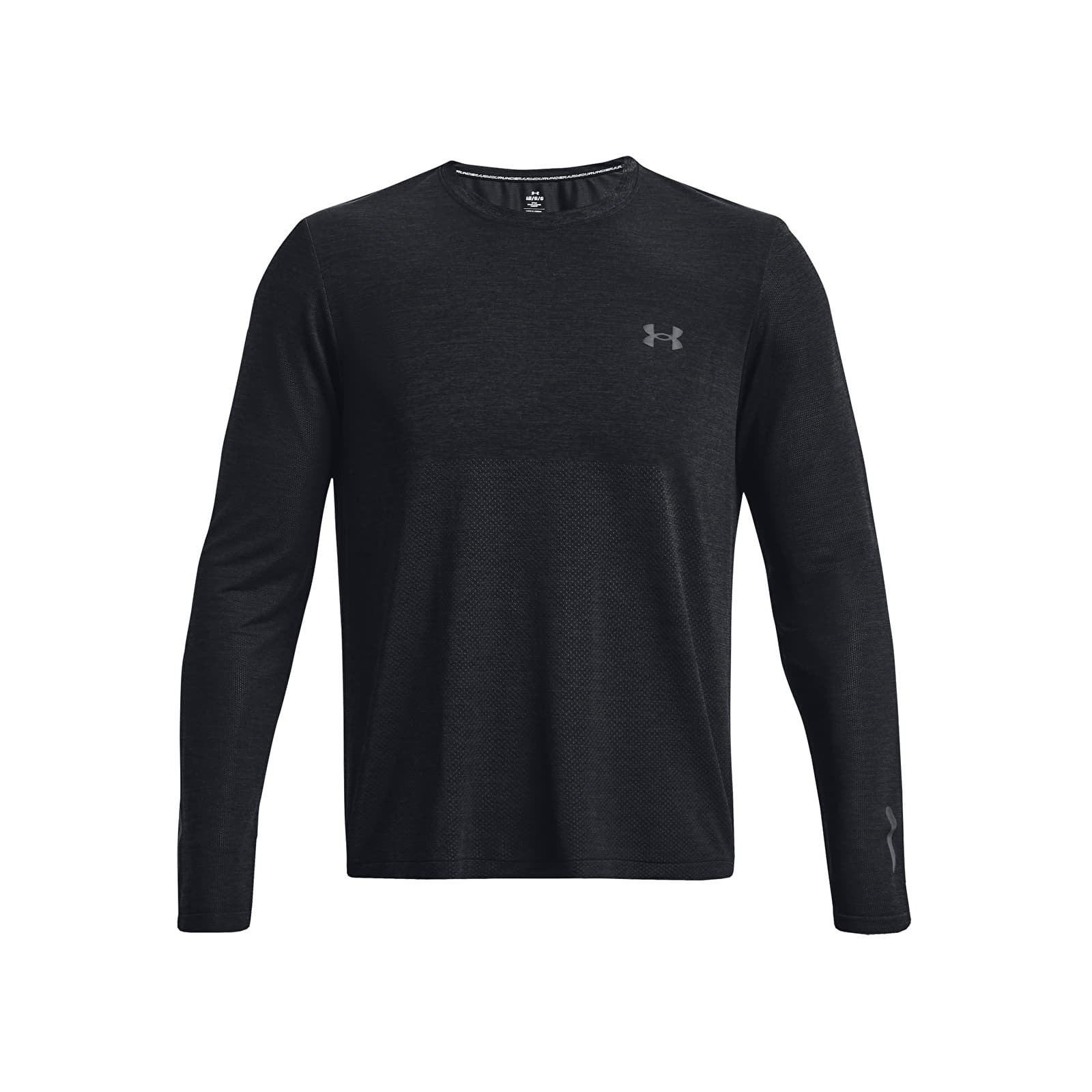 T-shirts Under Armour Seamless Stride Ls Black