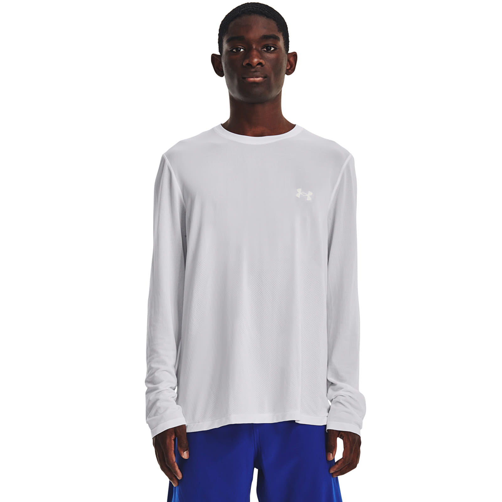 T-shirts Under Armour Seamless Stride Ls White