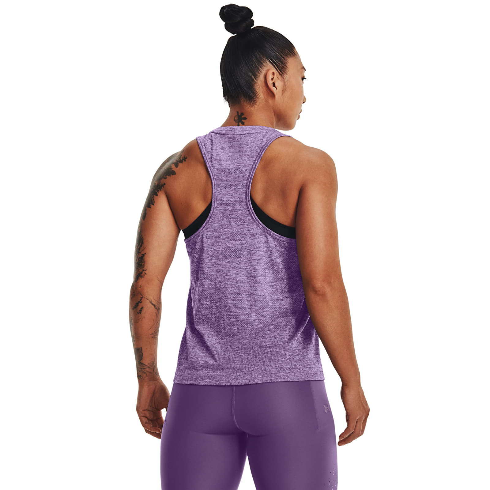 Tank tops Under Armour Seamless Stride Singlet Purple