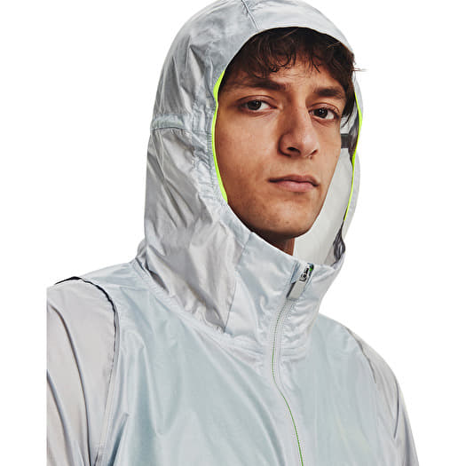 Jackets Under Armour Impasse Lightweight Run Jacket Gray Queens