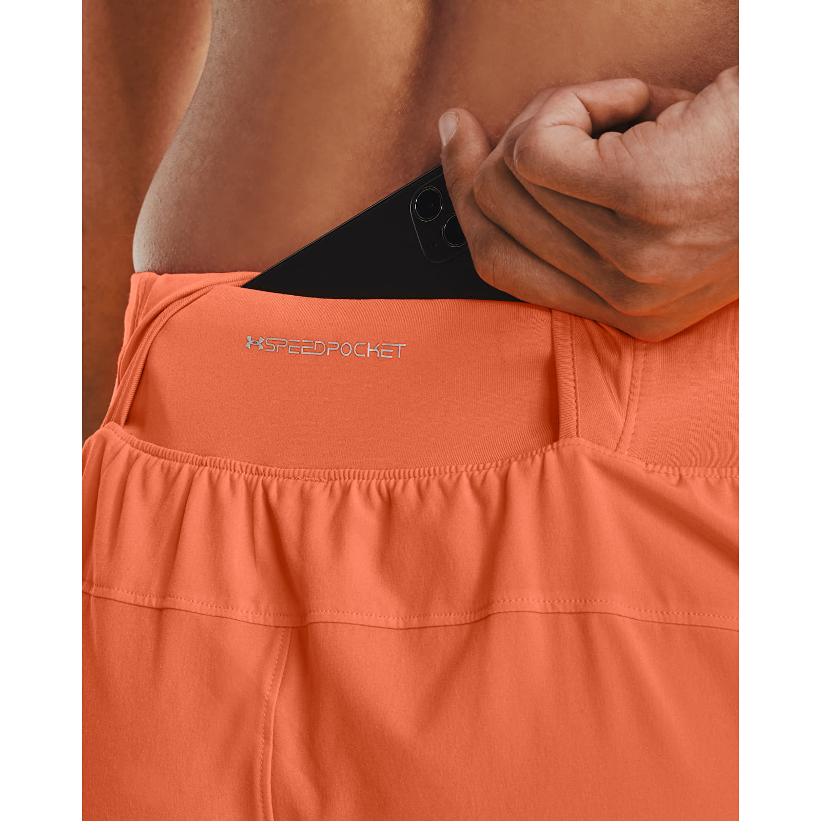 Shorts Under Armour Launch Elite 5'' Short Orange