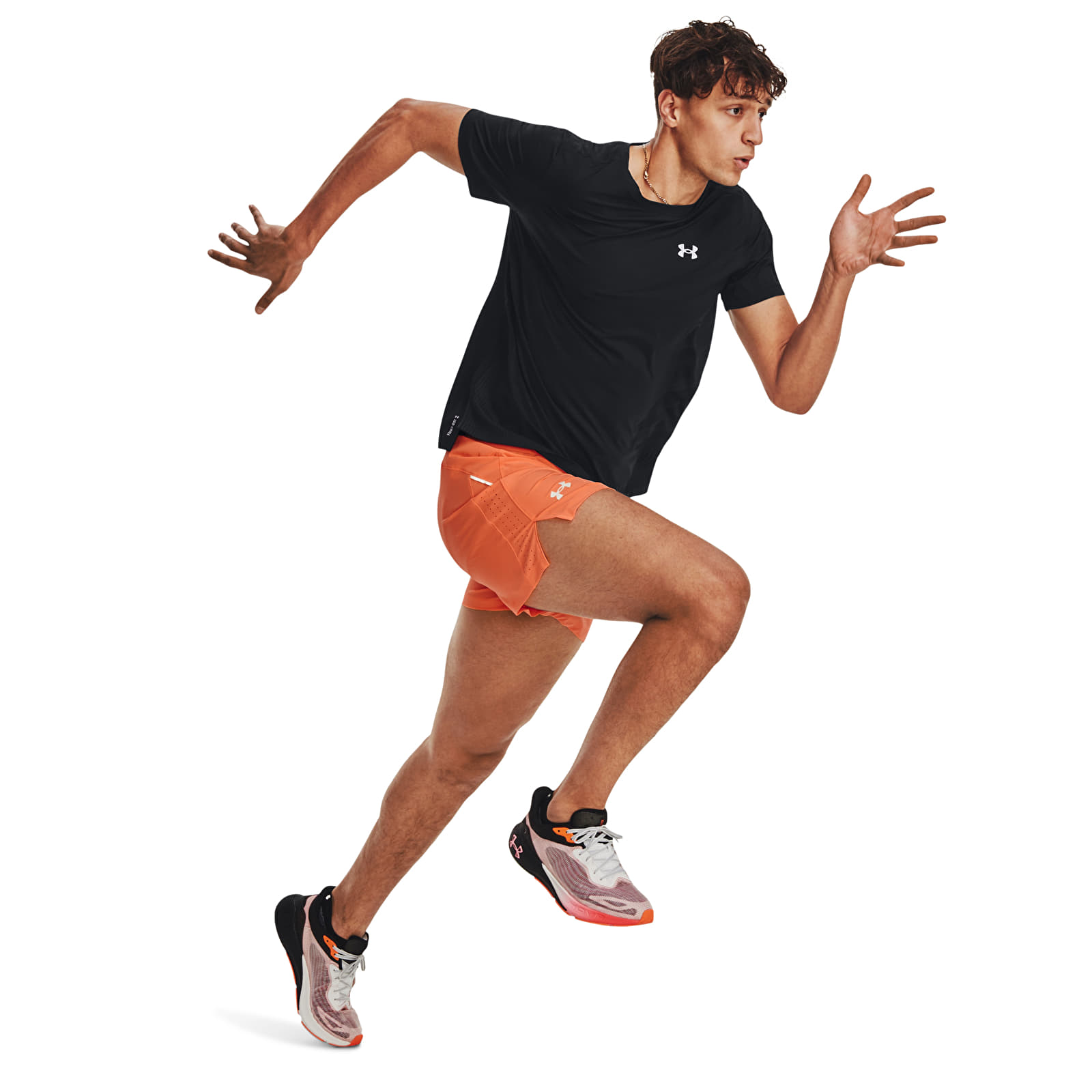 Shorts Under Armour Launch Elite 5'' Short Orange