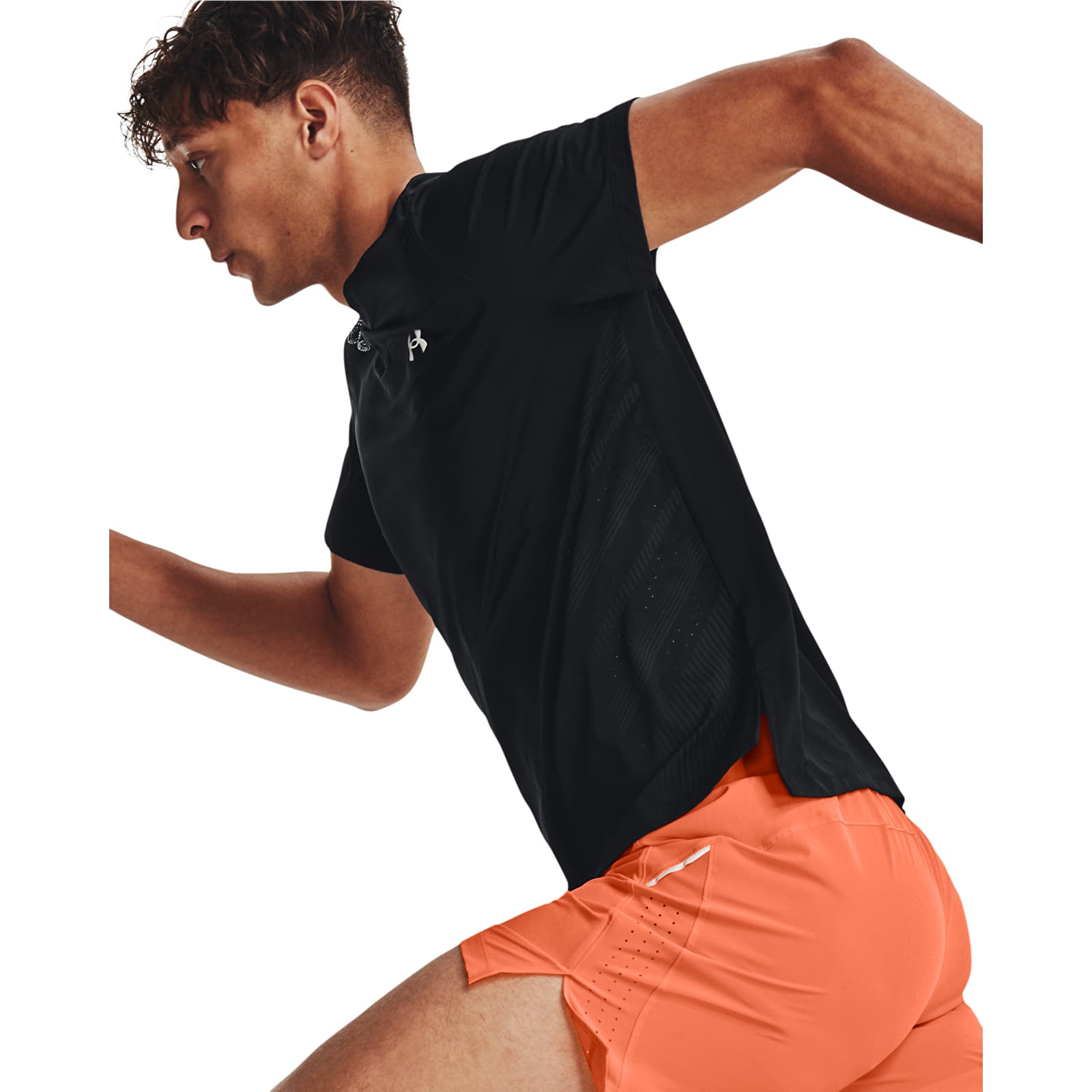Kratke hlače Under Armour Laser Shortsleeve Black