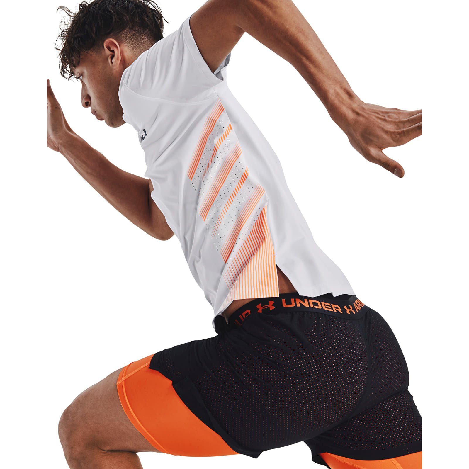 Camisetas Under Armour Iso-Chill Laser Heat Ss White
