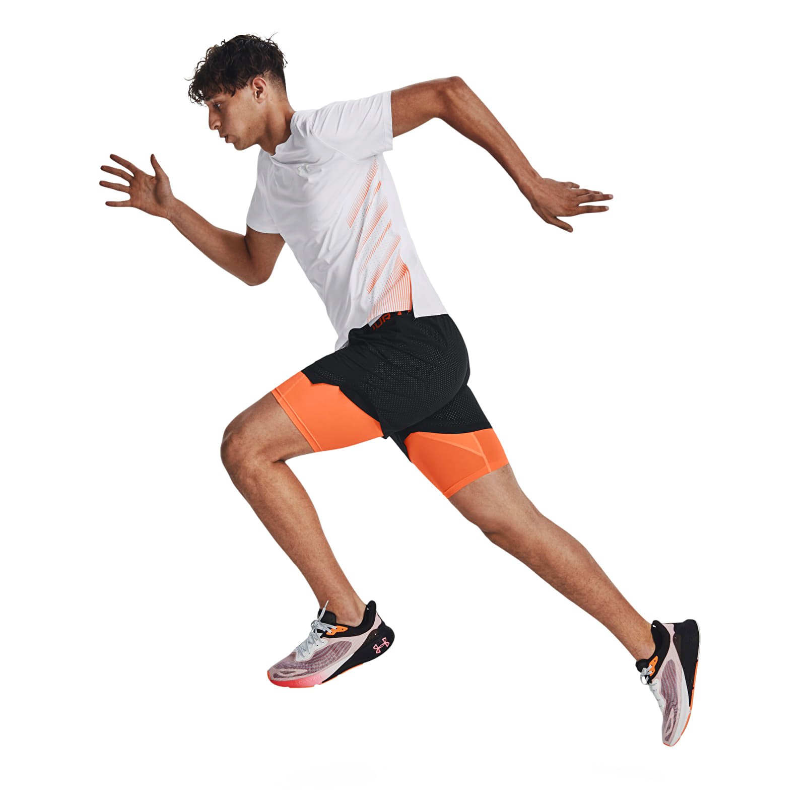 Camisetas Under Armour Iso-Chill Laser Heat Ss White