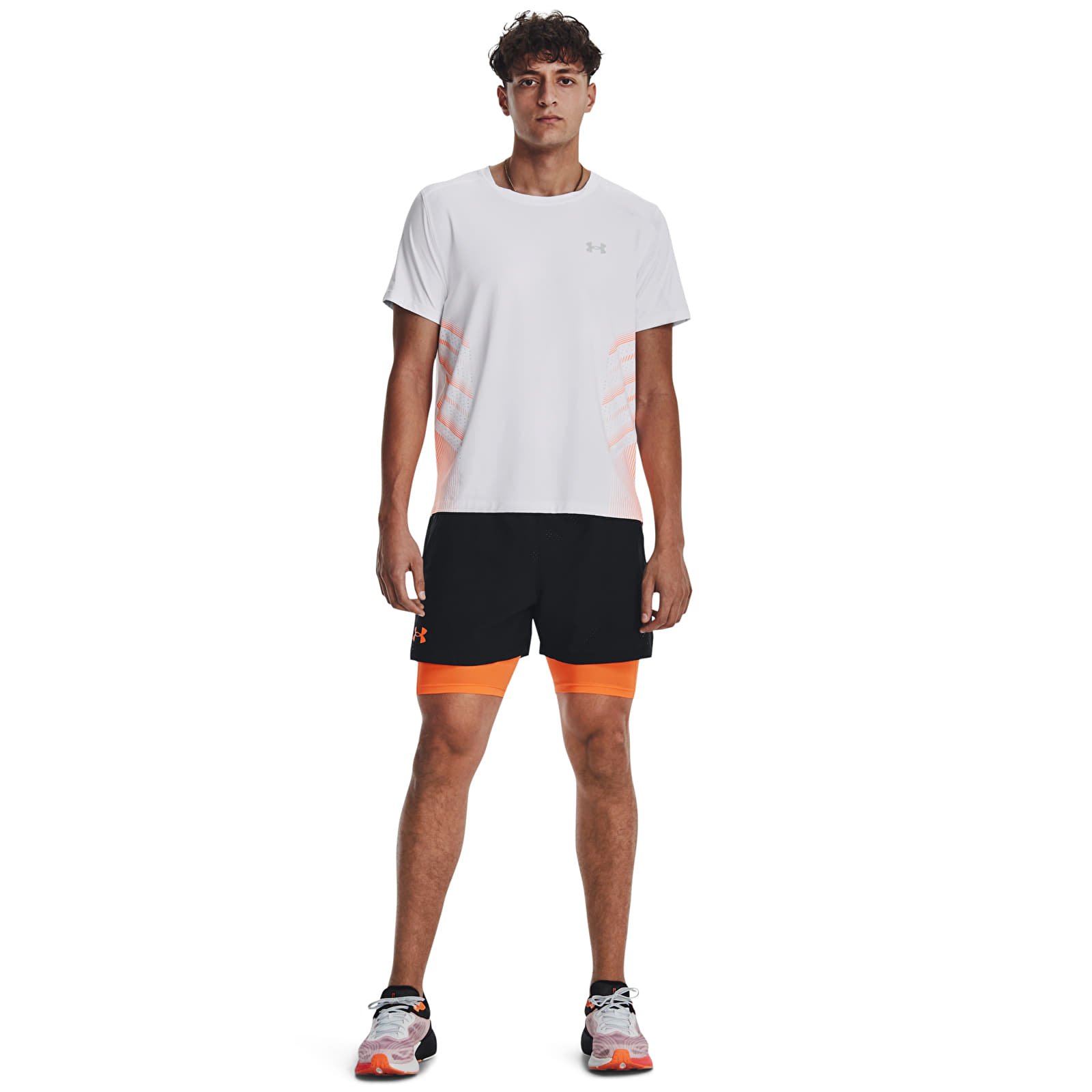 Camisetas Under Armour Iso-Chill Laser Heat Ss White