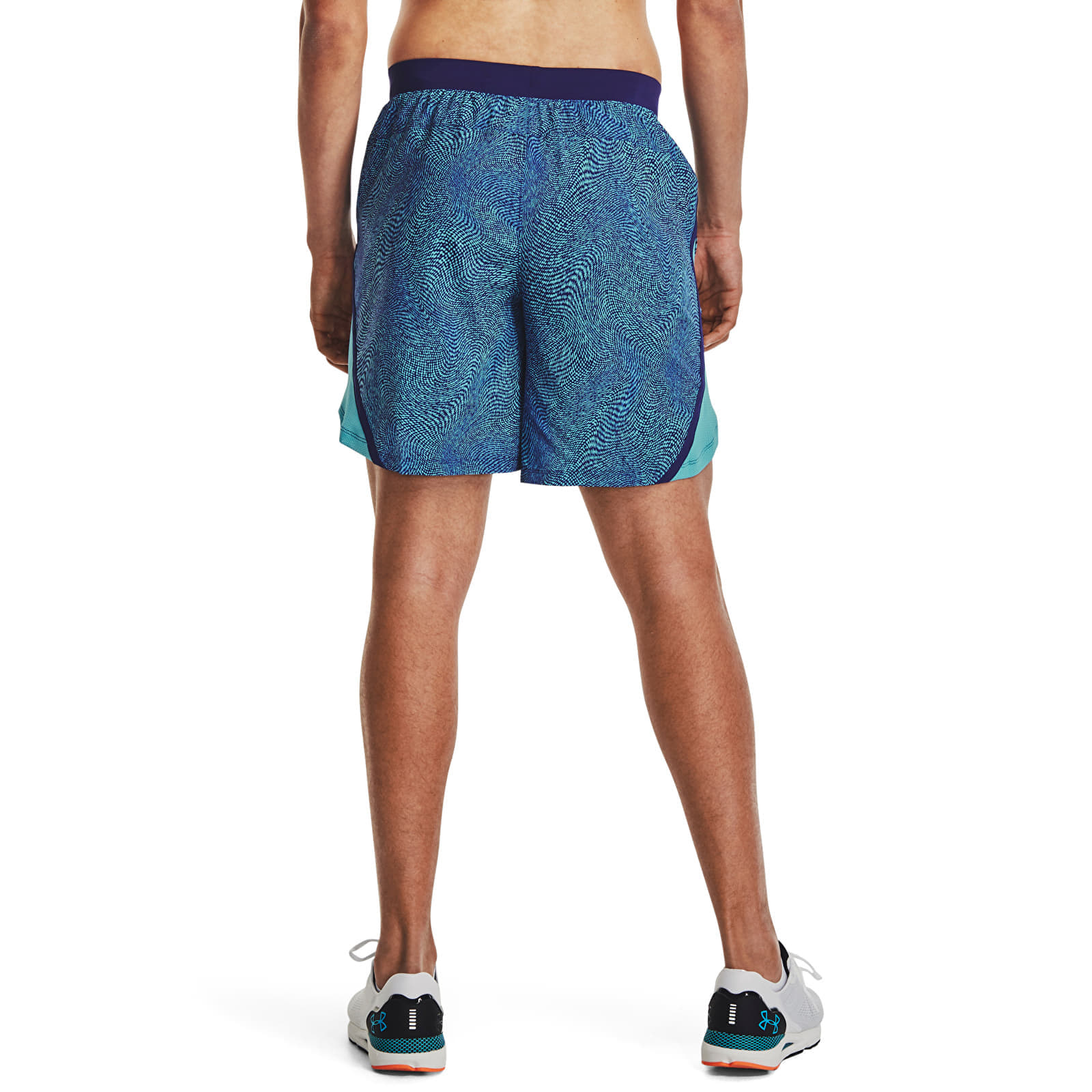 Under Armour Launch 7'' Printed Short Blue