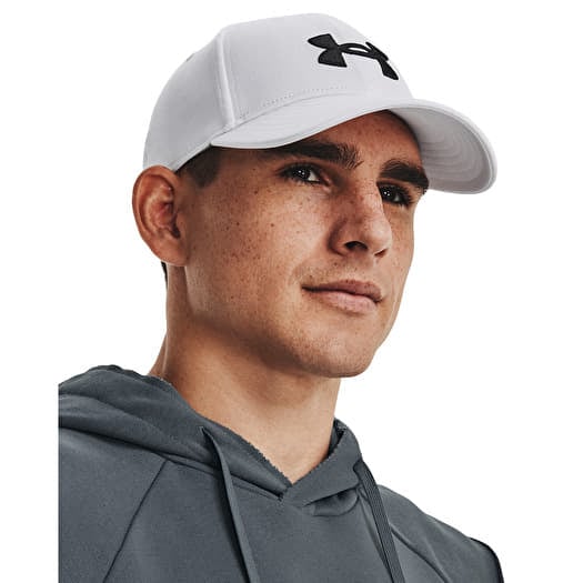 Cap Under Armour Men'S Ua Blitzing Adj White