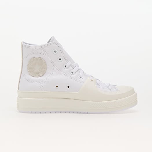 Men s sneakers and shoes Converse Chuck Taylor All Star Construct Leather White Egret Yellow Queens