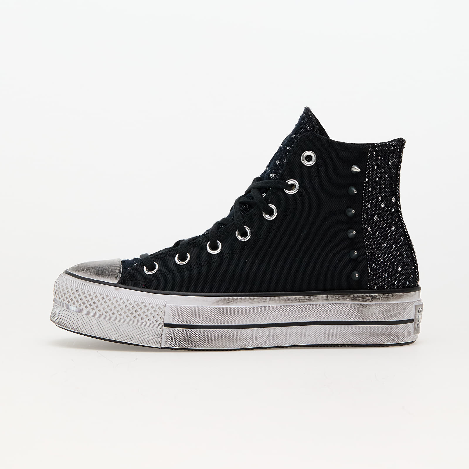Black rhinestone converse shop