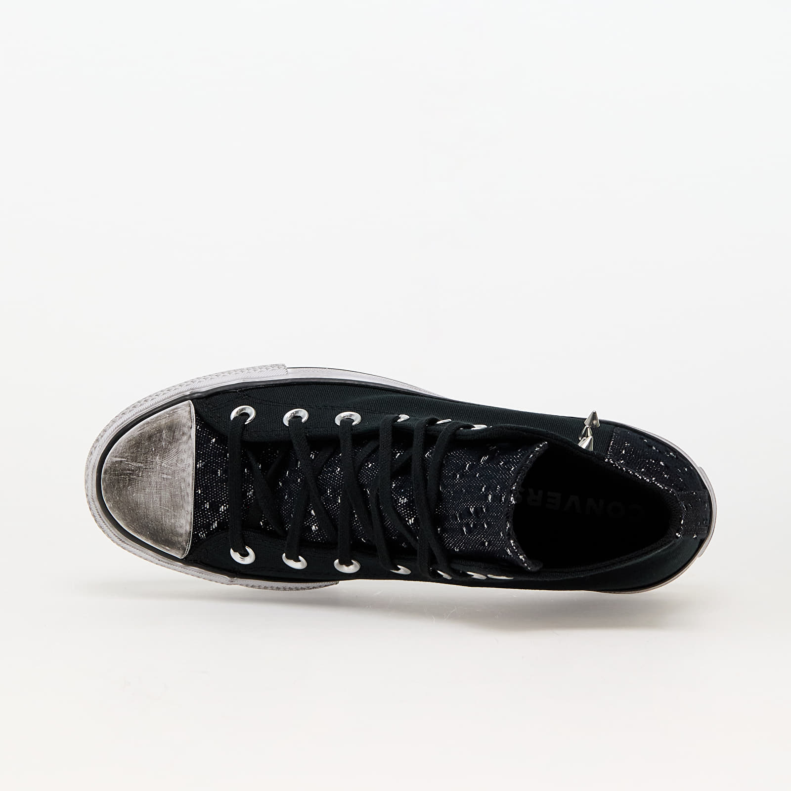 Dámské tenisky a boty Converse Chuck Taylor All Star Lift Platform Chrome Black/ Silver/ Black