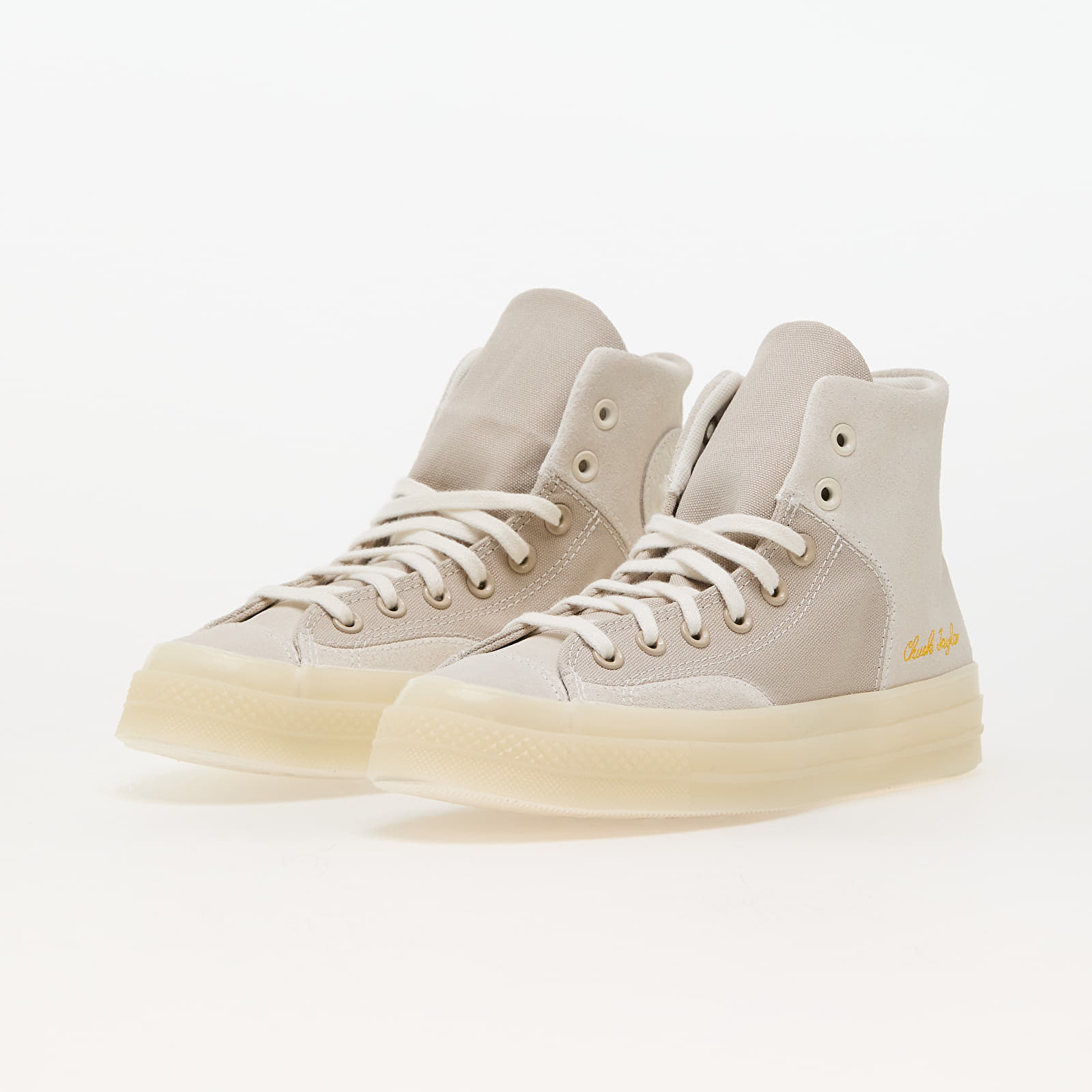 Men's sneakers and shoes Converse Chuck 70 Marquis Mixed Materials Beach Stone/ Egret/ Egret