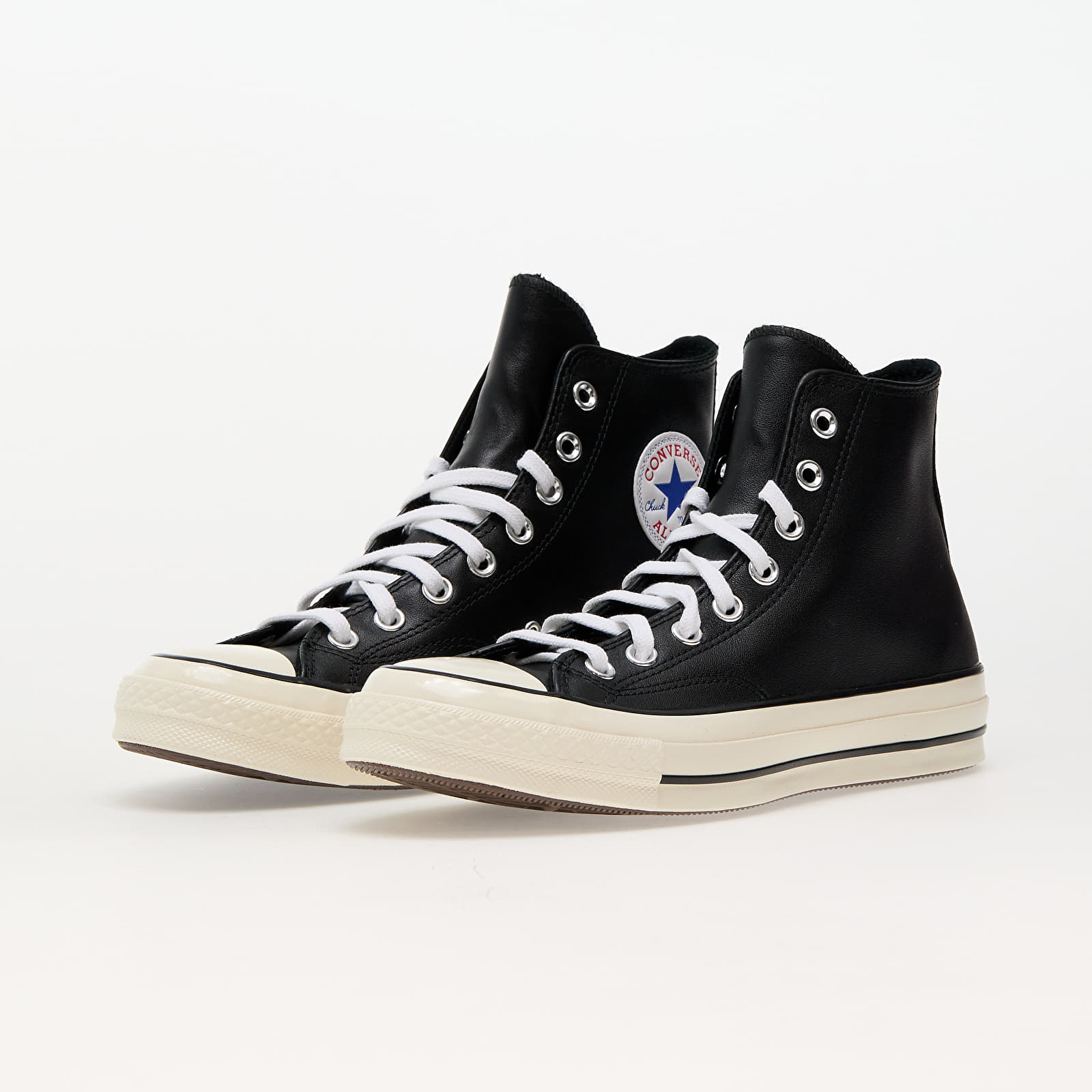 Meeste tossud ja kingad Converse Chuck 70 Leather Black/ White/ Egret